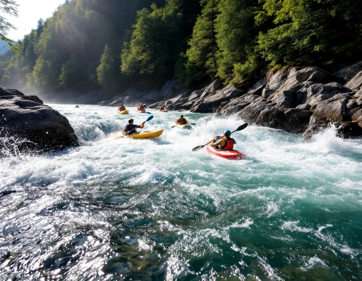 Les sports d'eau vive : une aventure palpitante pour les amateurs de sensations fortes