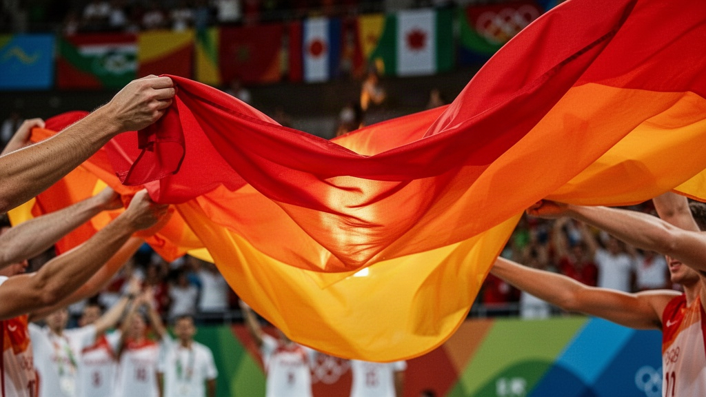 Comment porter les couleurs de la flamme olympique
